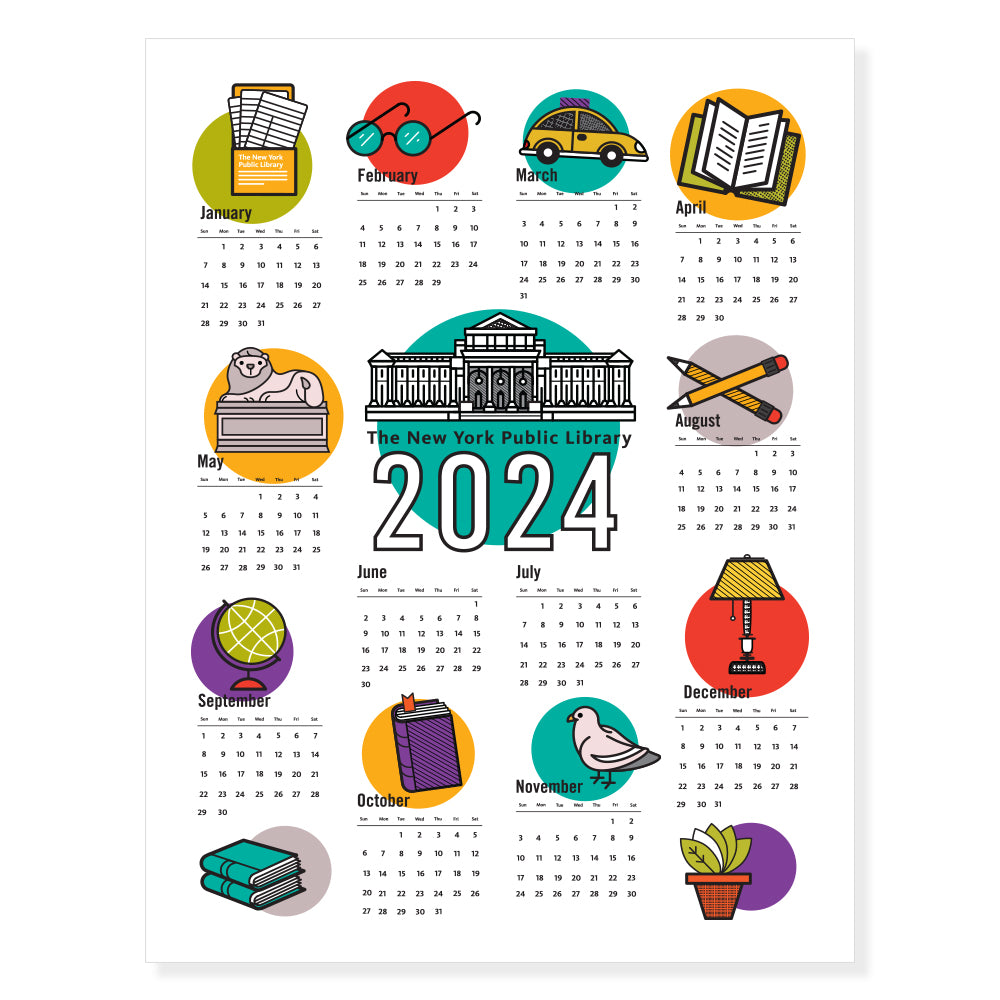 Printable NYPL 2024 Calendar
