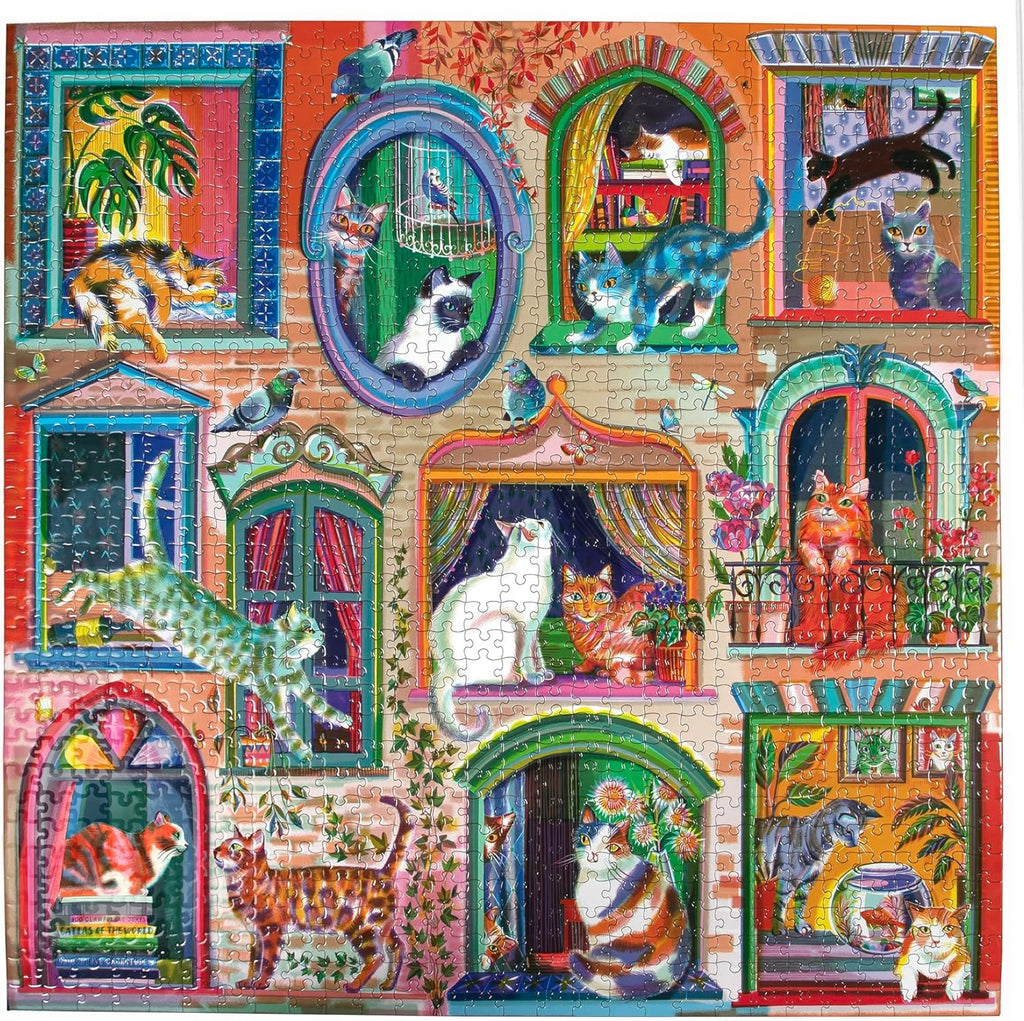 Cats in Windows Puzzle | The New York Public Library Shop