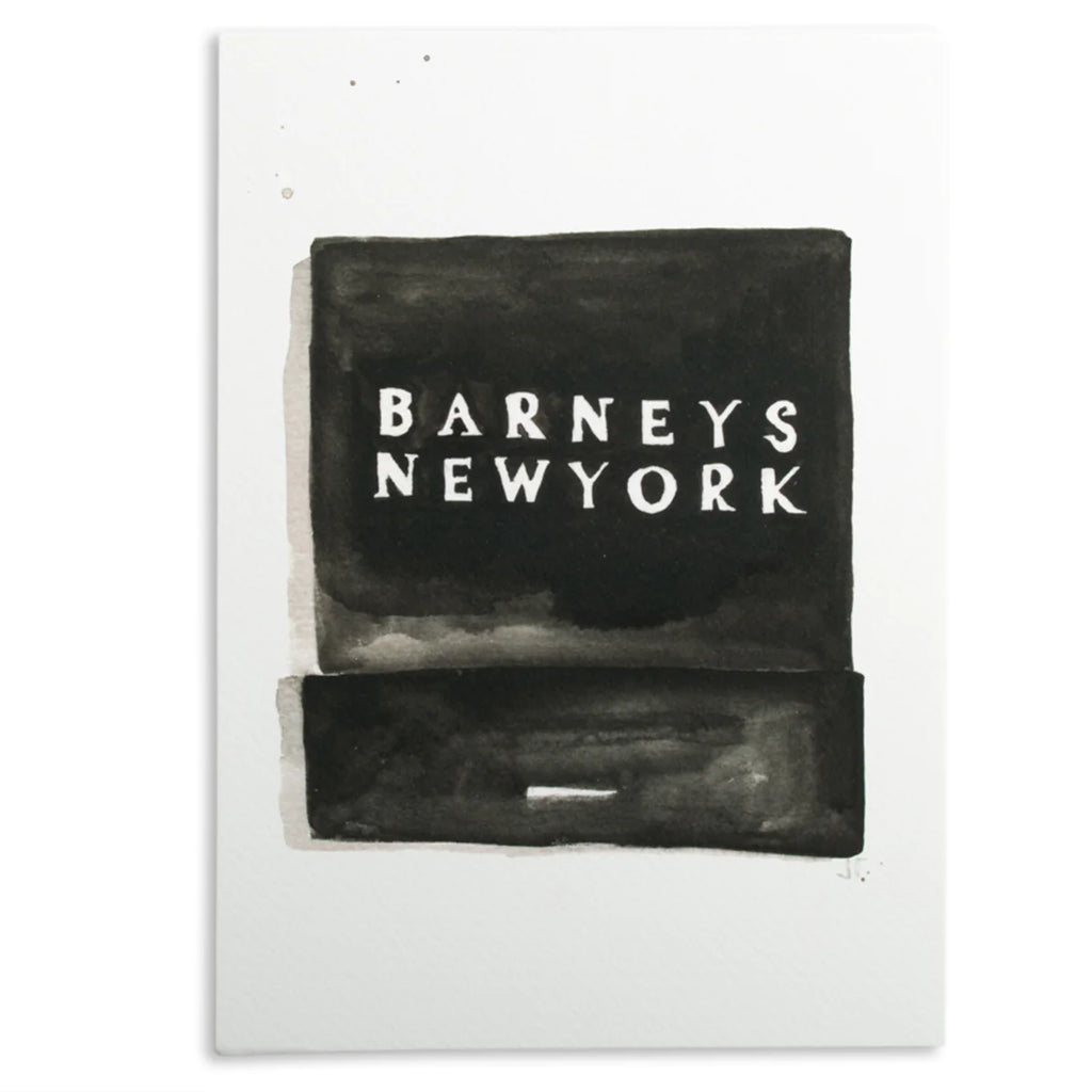 Barneys Matchbook Print