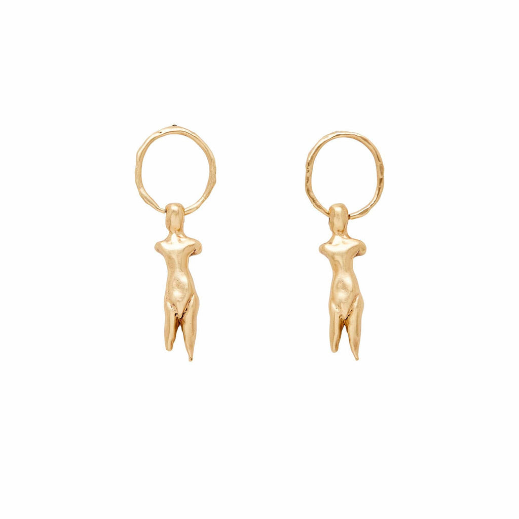 Athena Bronze Earrings