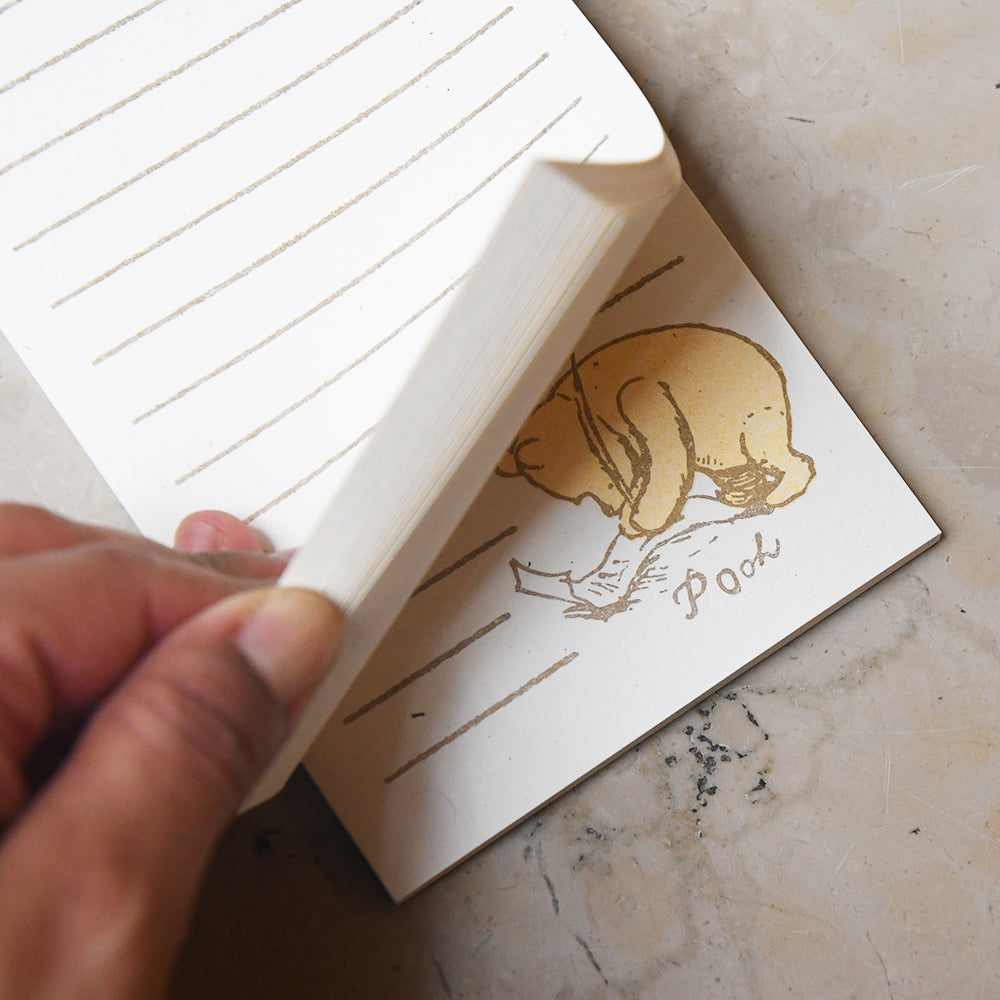 NYPL Winnie-the-Pooh Riso Notepad | The New York Public Library Shop