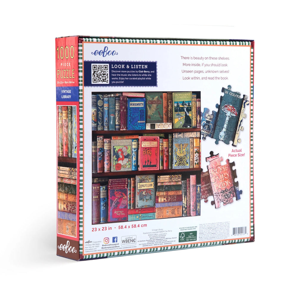 Vintage Library Puzzle | The New York Public Library Shop
