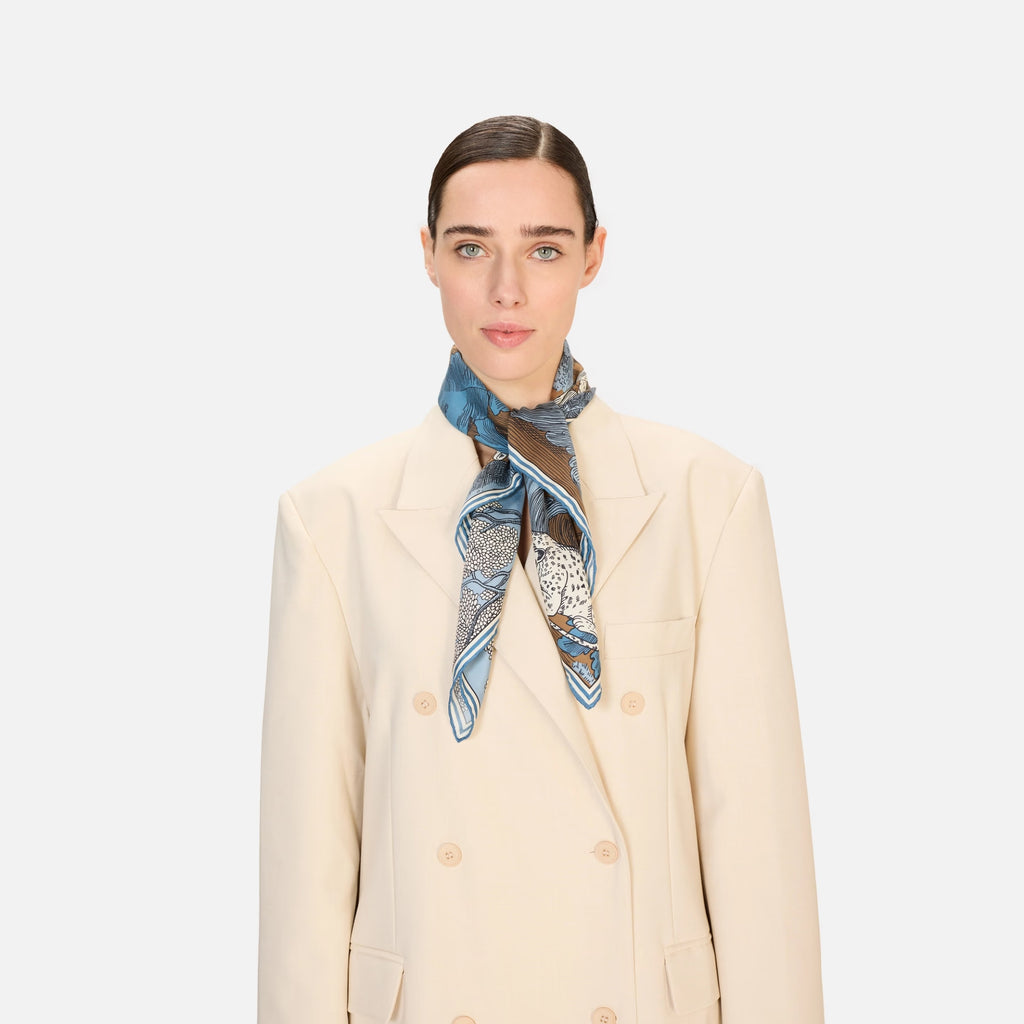 Histoire Square Scarf | The New York Public Library Shop