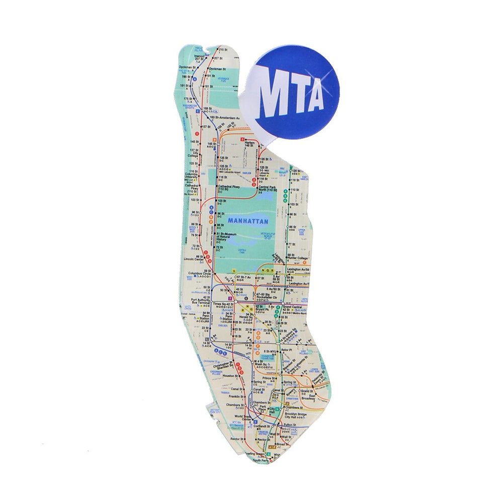 New York City Subway Map Magnet