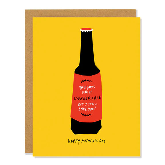 Hoppy Father's Day Notecard