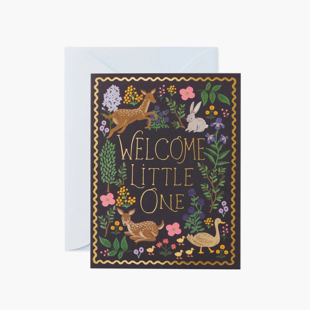 Woodland Welcome Notecard