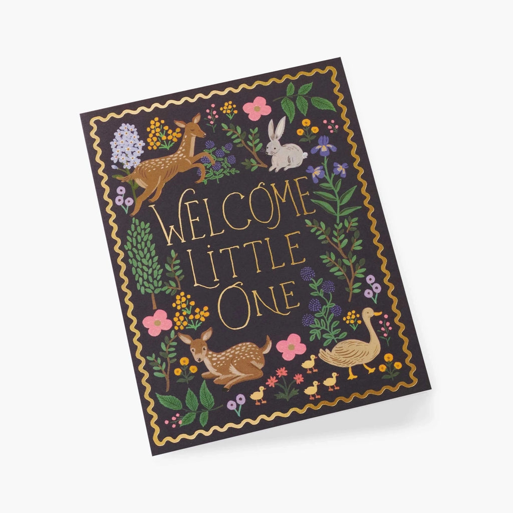 Woodland Welcome Notecard