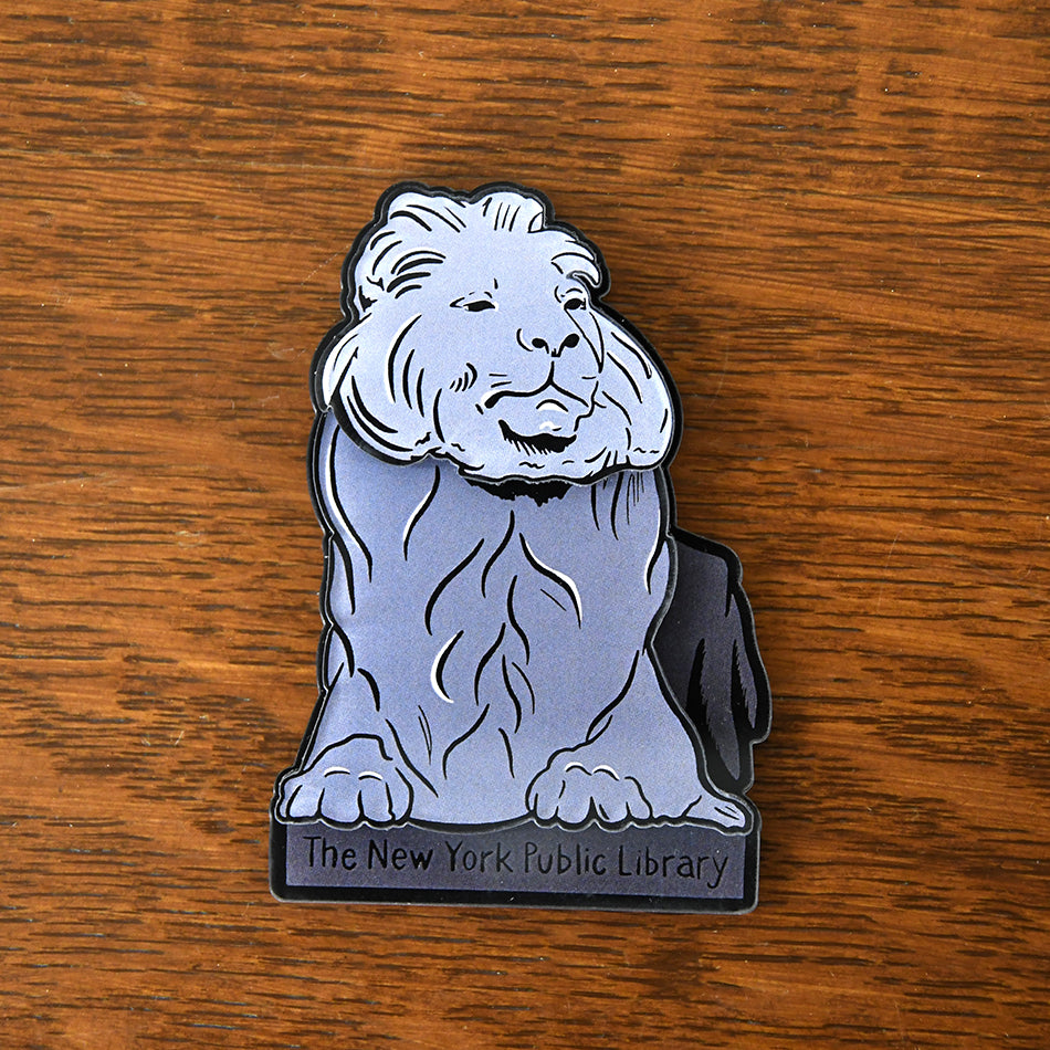 NYPL 3D Lion Magnet