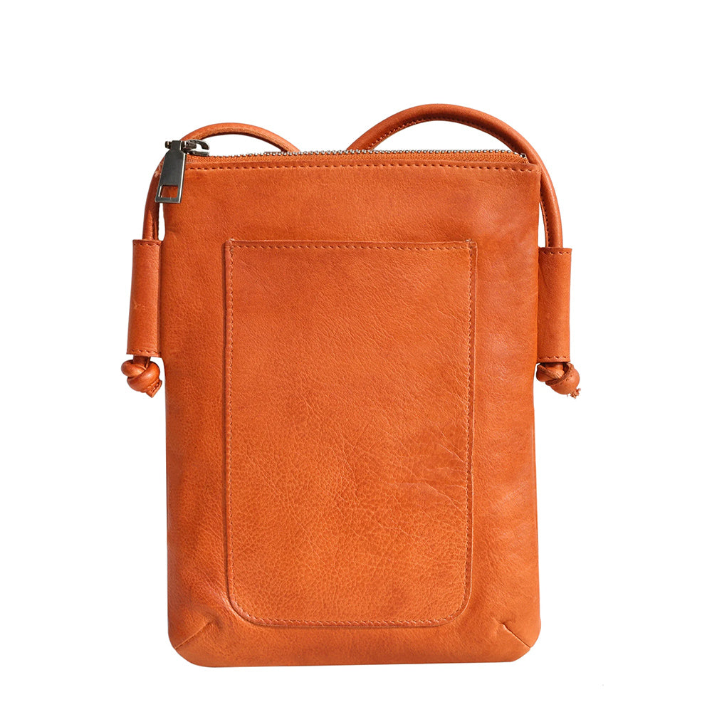 Slim Leather Crossbody Bag: Miller