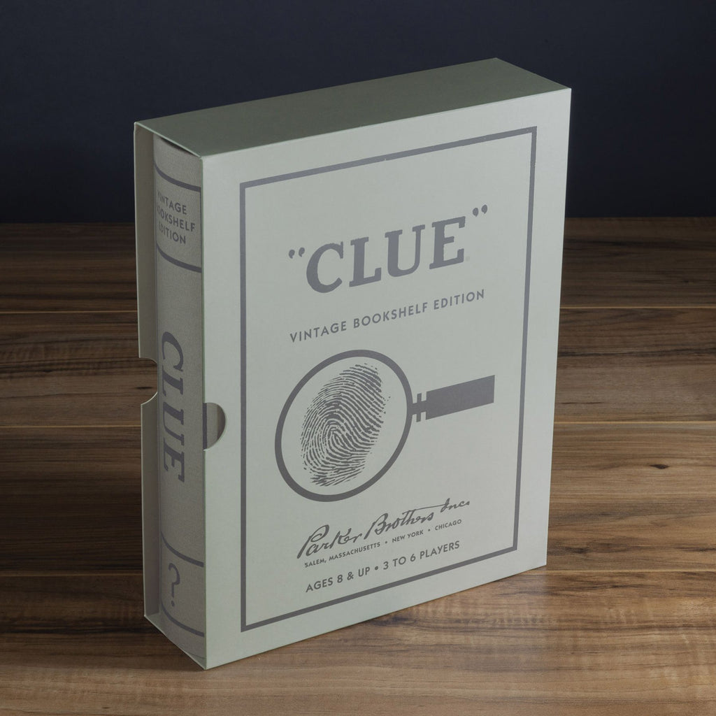 Vintage Clue Bookshelf Edition