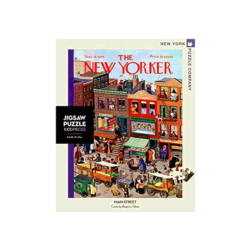 Main Street New Yorker Puzzle | The New York Public Library Shop Main Street New Yorker Puzzle | The New York Public Library Shop