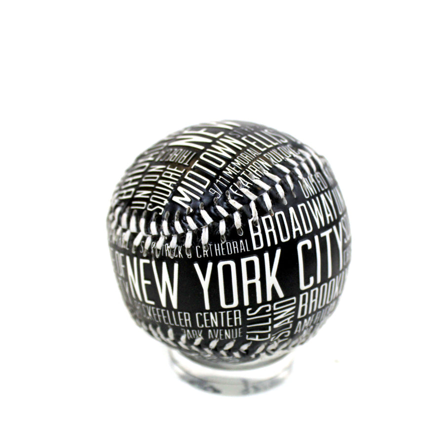 NYC Baseball Typography - The New York Public Library Shop