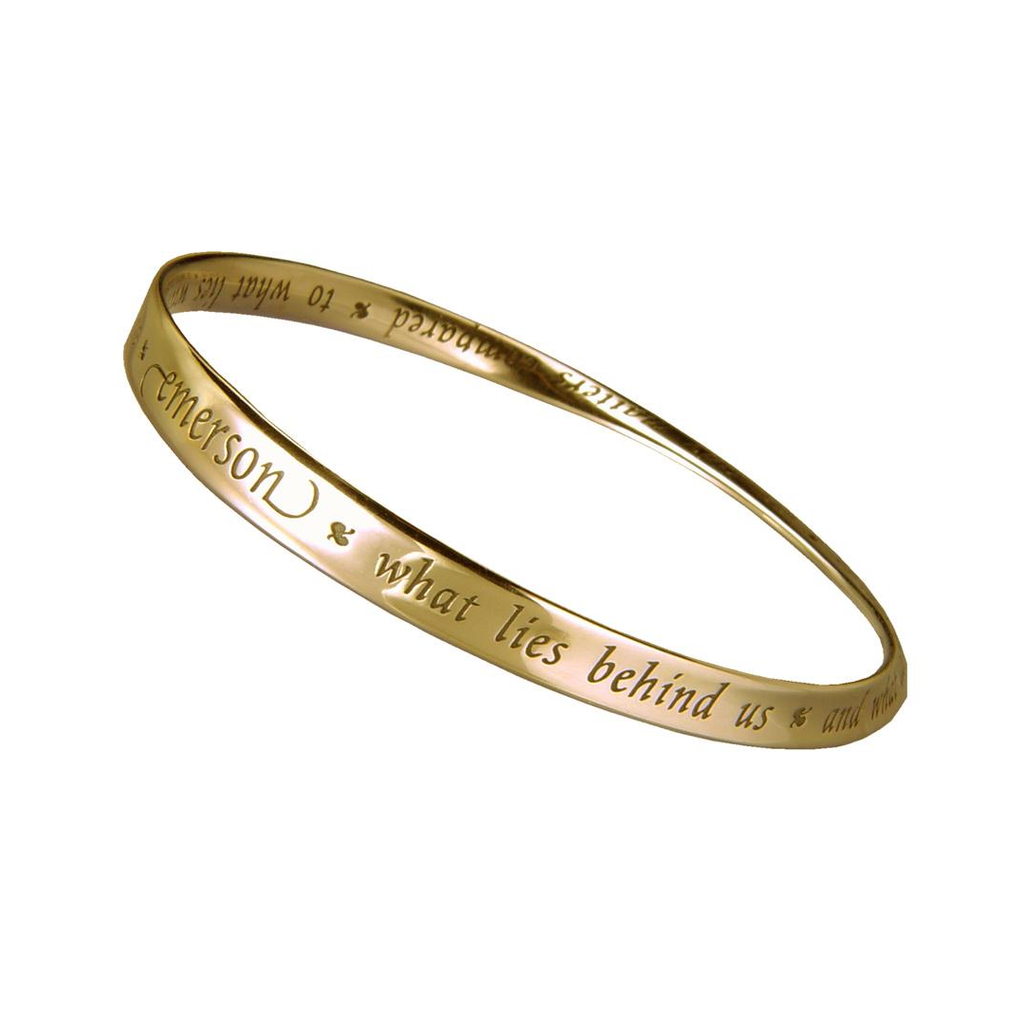 14K Gold What Lies Within Bracelet