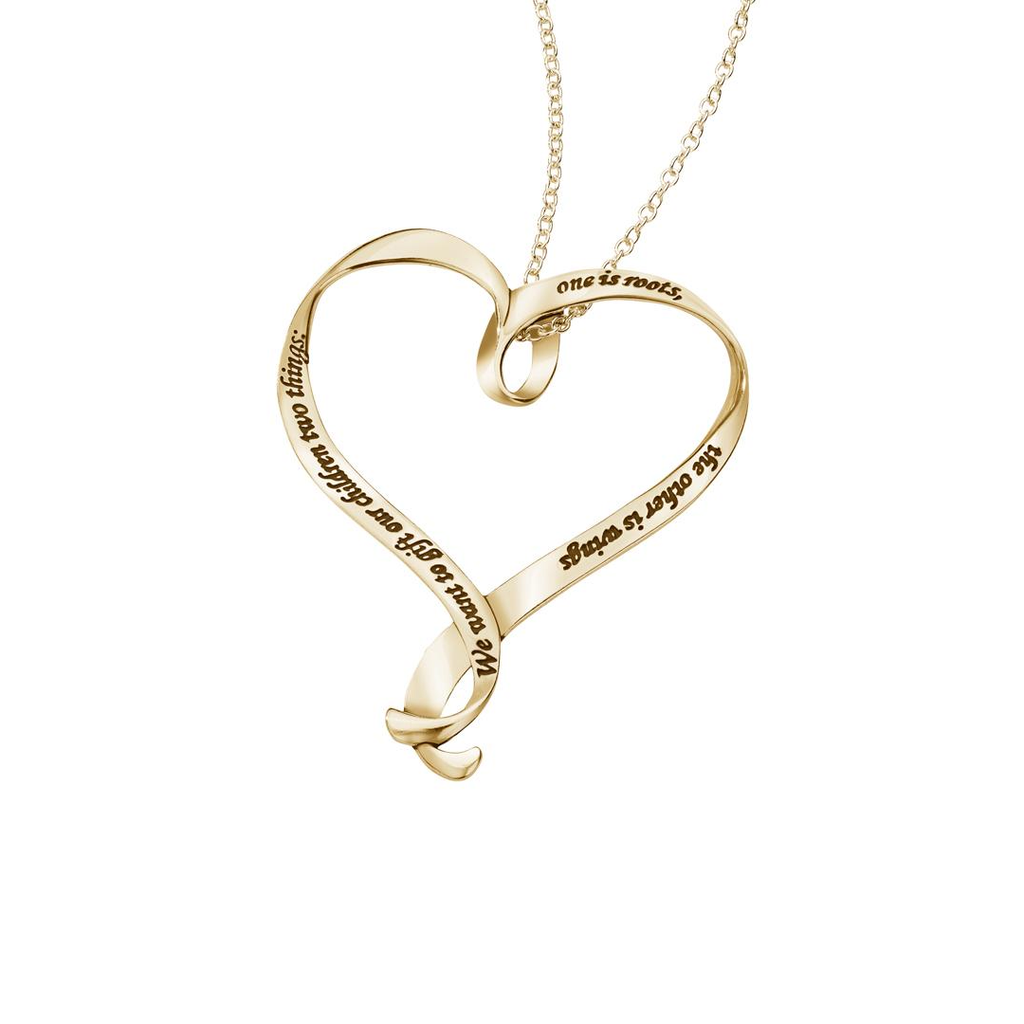 14K Gold We Want to Gift Our Children Necklace
