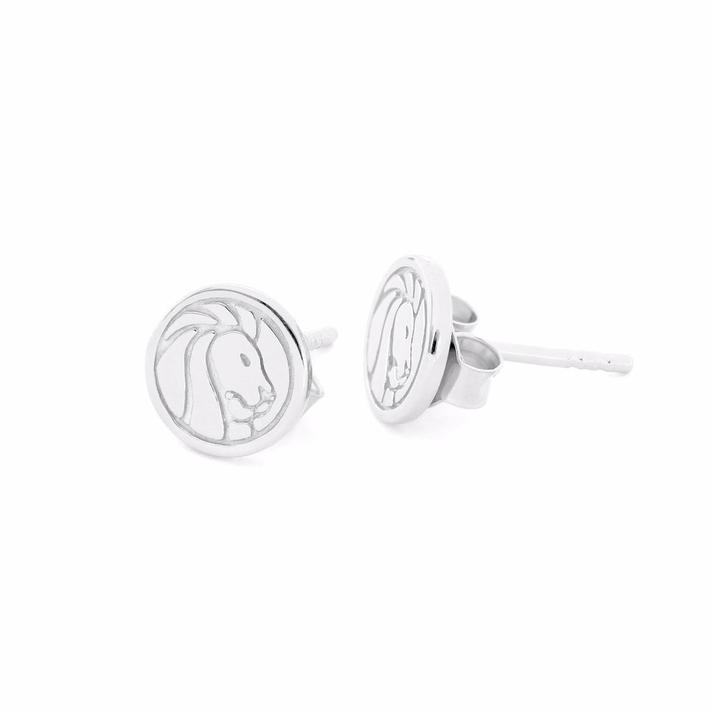 NYPL Lion Logo Earrings - The New York Public Library Shop