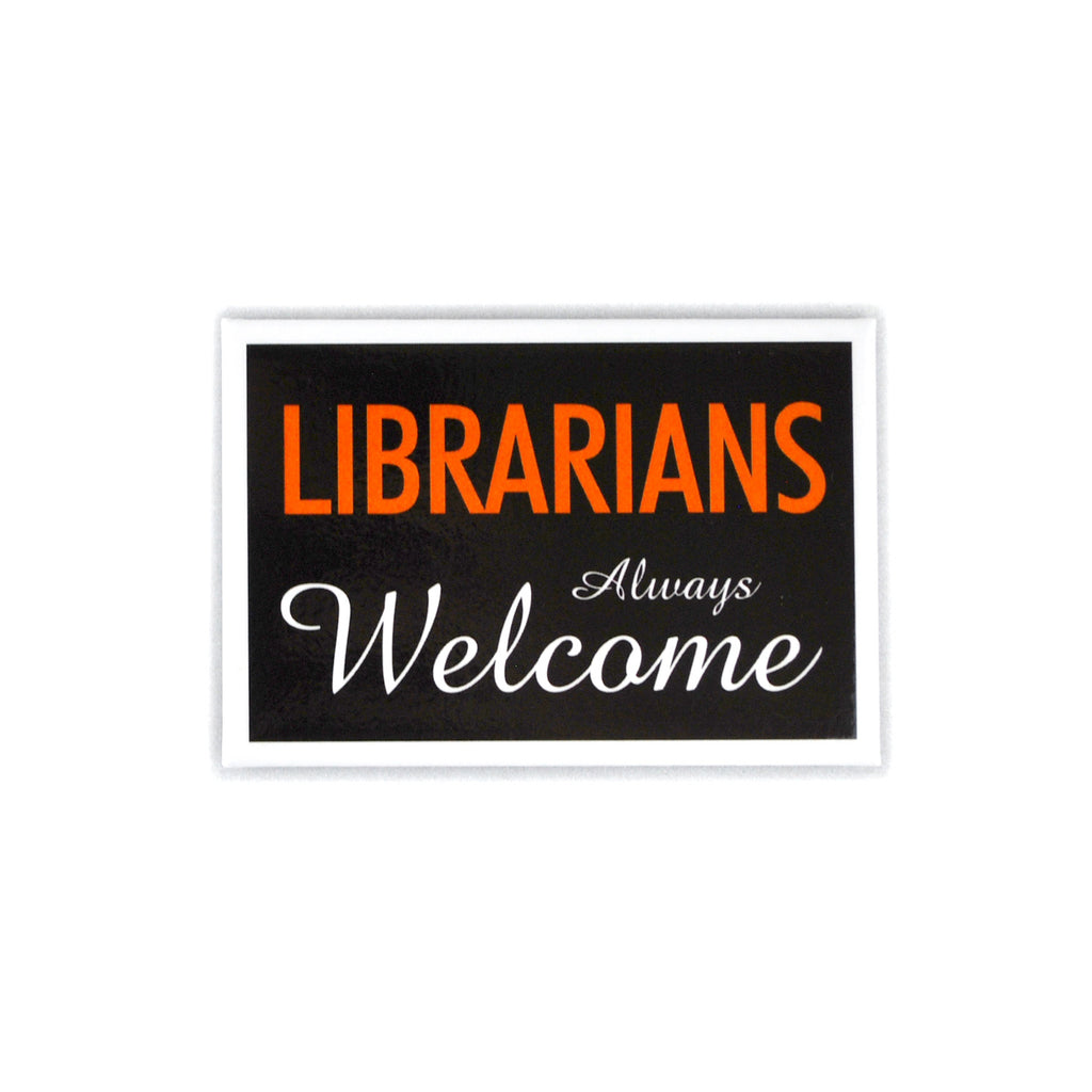 Librarians Always Welcome Magnet - The New York Public Library Shop