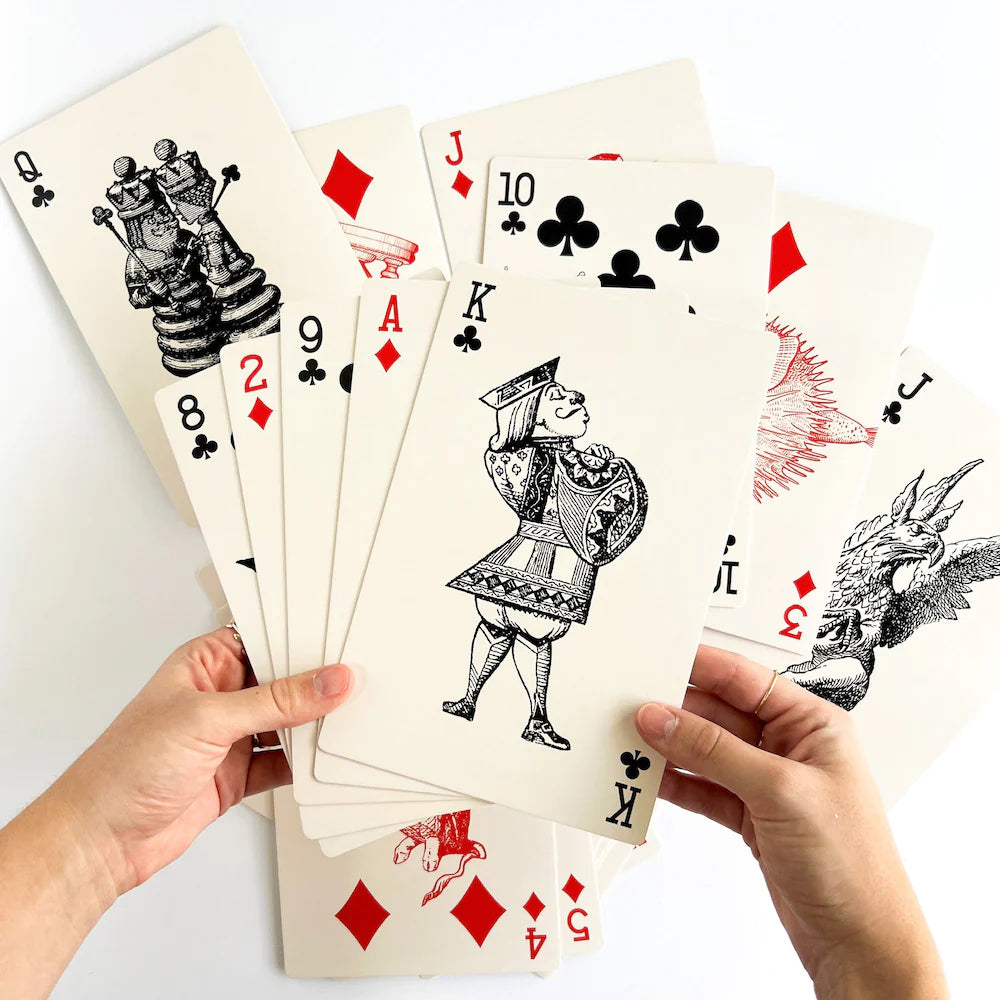 The Queen’s Guards Giant Playing Cards