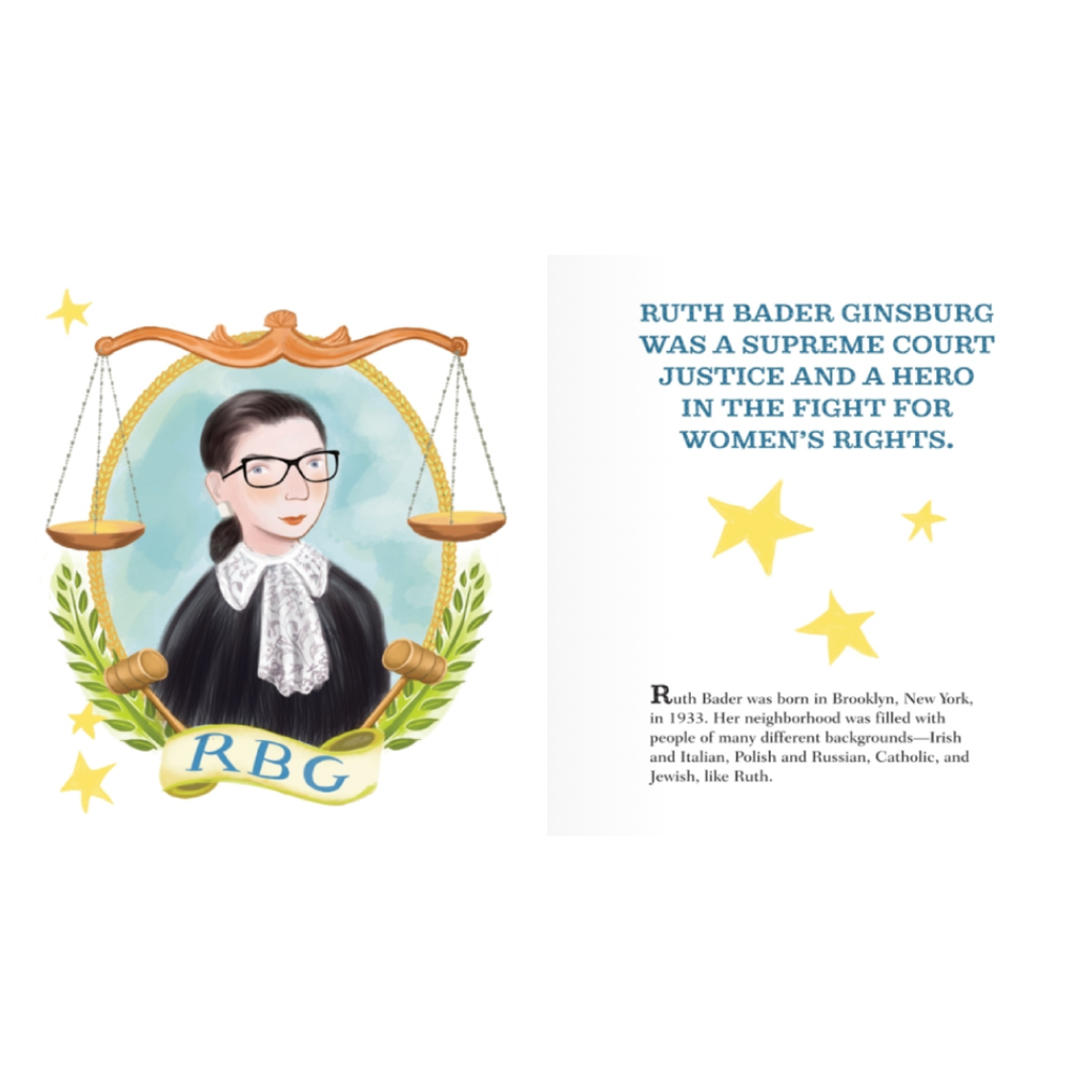 My Little Golden Book About Ruth Bader Ginsburg