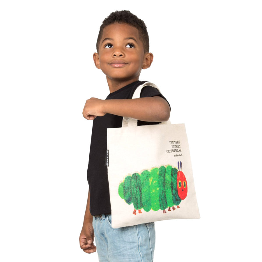 the hungry caterpillar kids book tote bag and pouch — MUSEUM OUTLETS