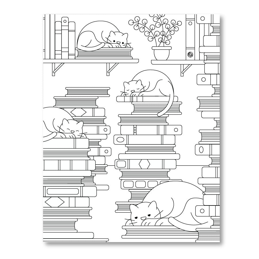 coloring book page - Coloring Library