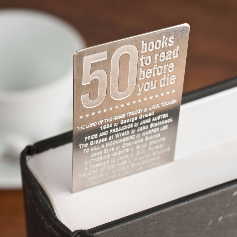 50 Books to Read Bookmark - The New York Public Library Shop