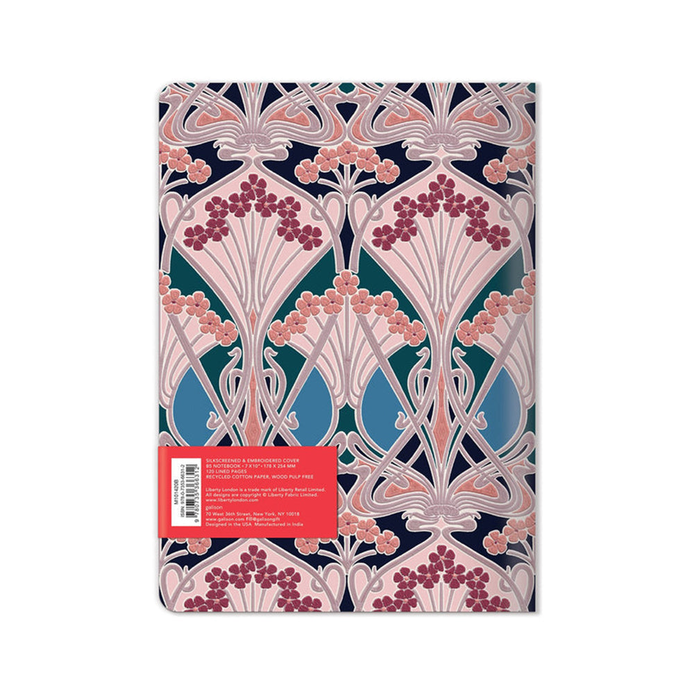 Liberty Ianthe Handmade Embroidered Notebook | The New York Public Shop
