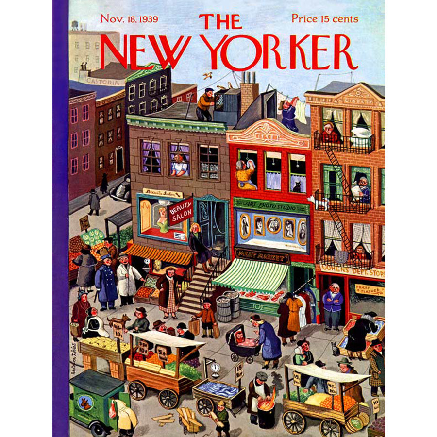 Main Street New Yorker Puzzle - The New York Public Library Shop