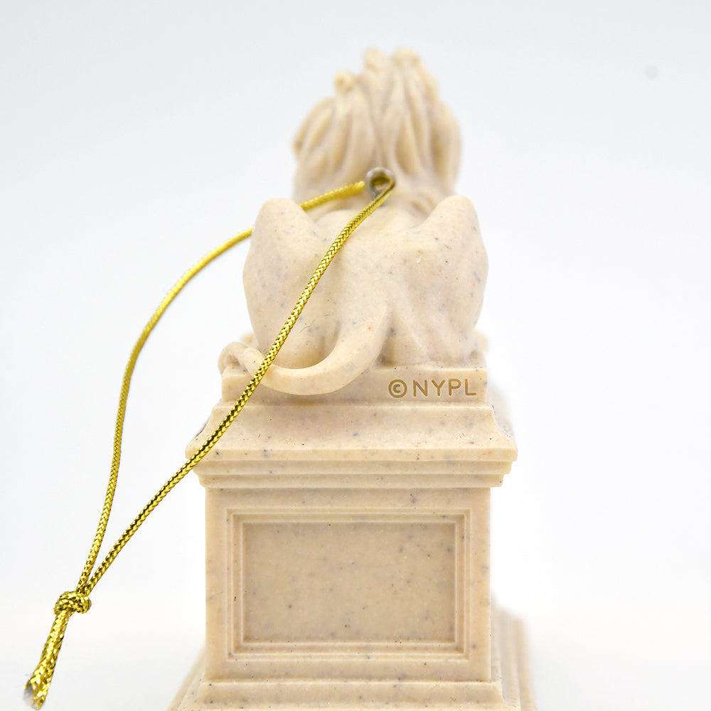 Library Lion Ornament