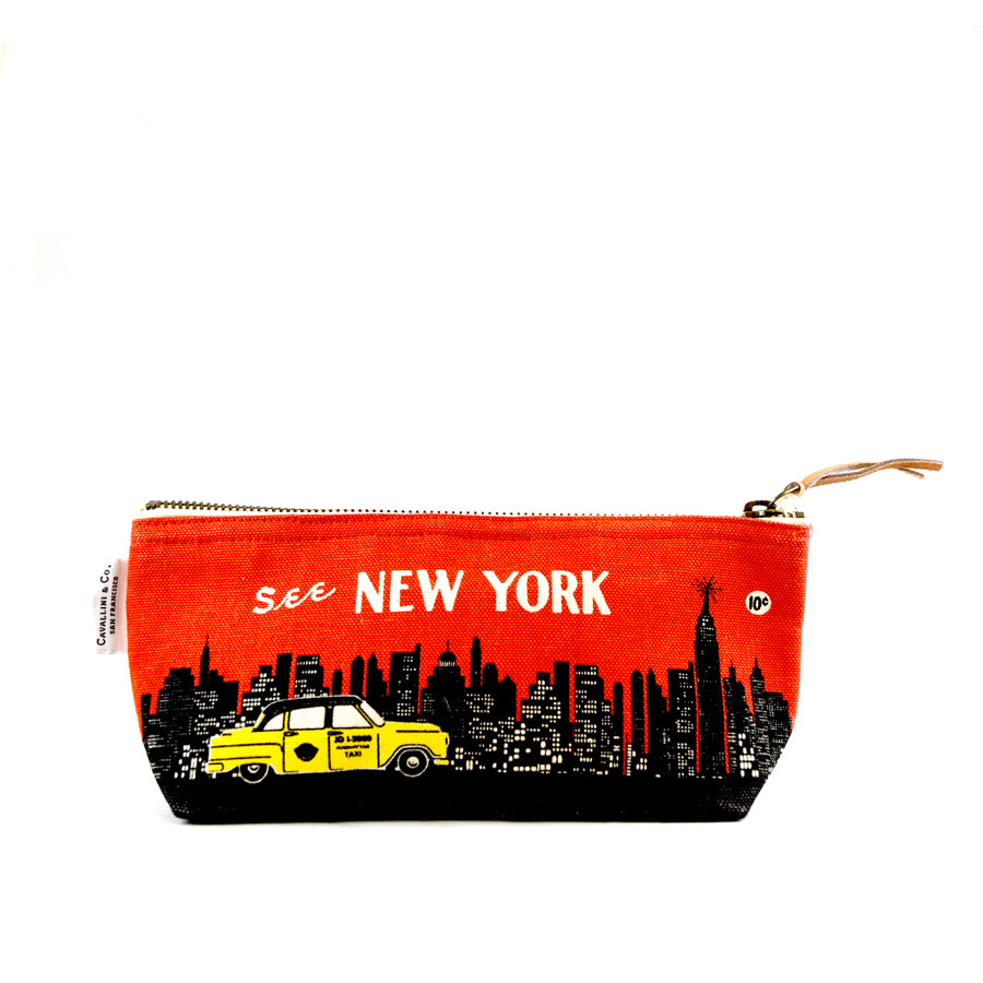 NYC Pencil Pouch Monogram - Art of Living - Books and Stationery