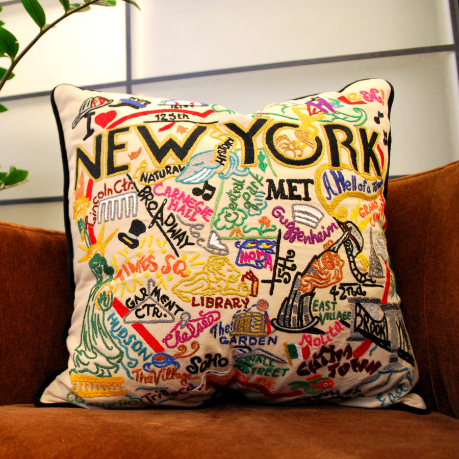 New York City Pillow - The New York Public Library Shop