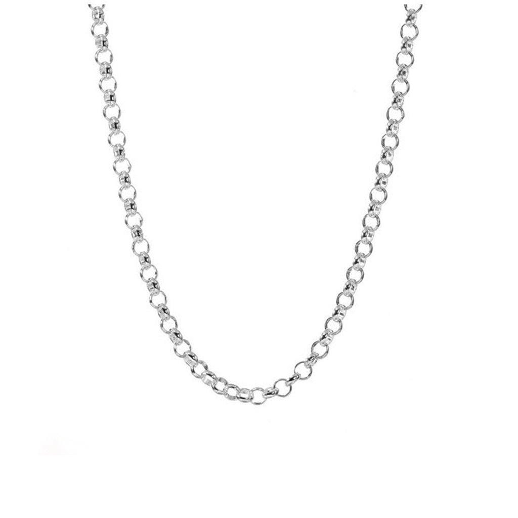 30'' Silver Rolo Chain