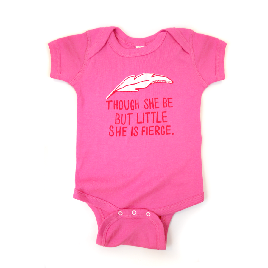 NYPL Though She Be But Little Onesie - The New York Public Library Shop