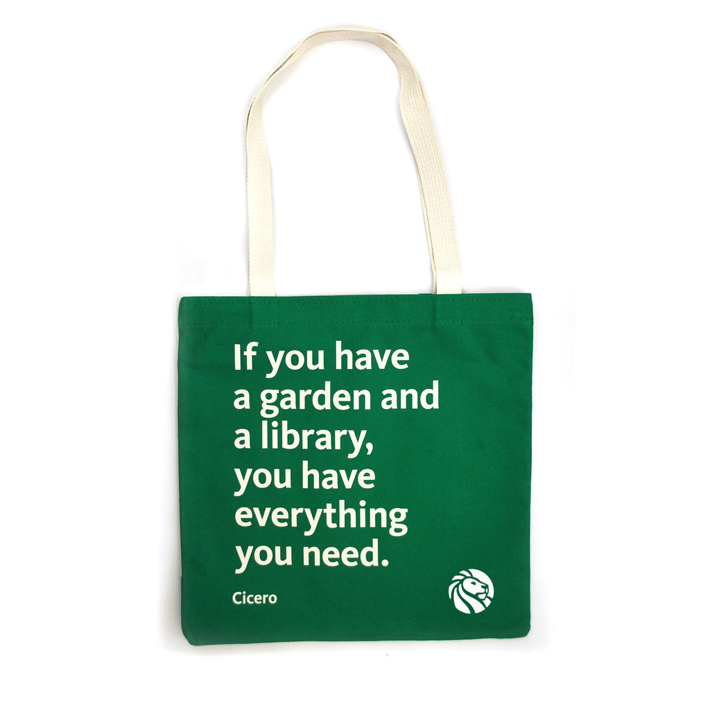 NYPL Cicero Tote Bag - The New York Public Library Shop