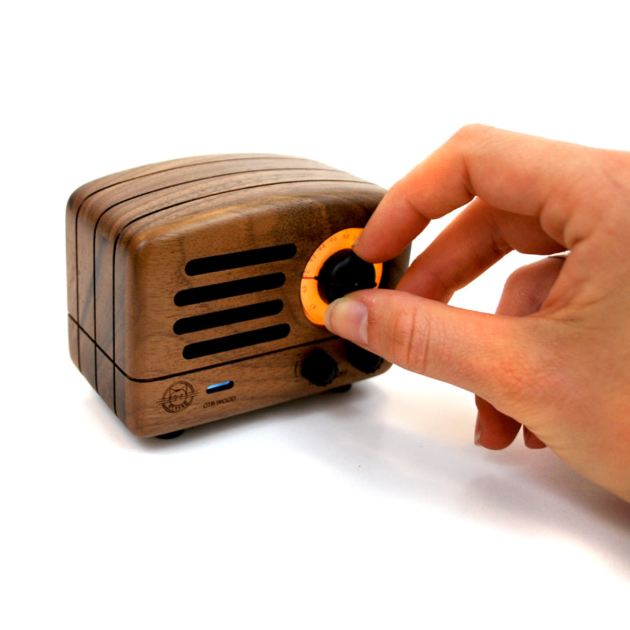 Retro Radio Fm Bluetooth Wooden, Wooden Bluetooth Speaker