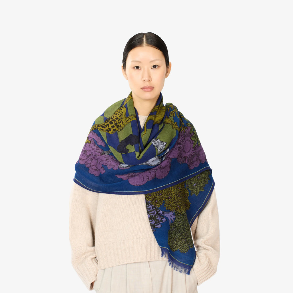 Magnus Oblong Wool Scarf