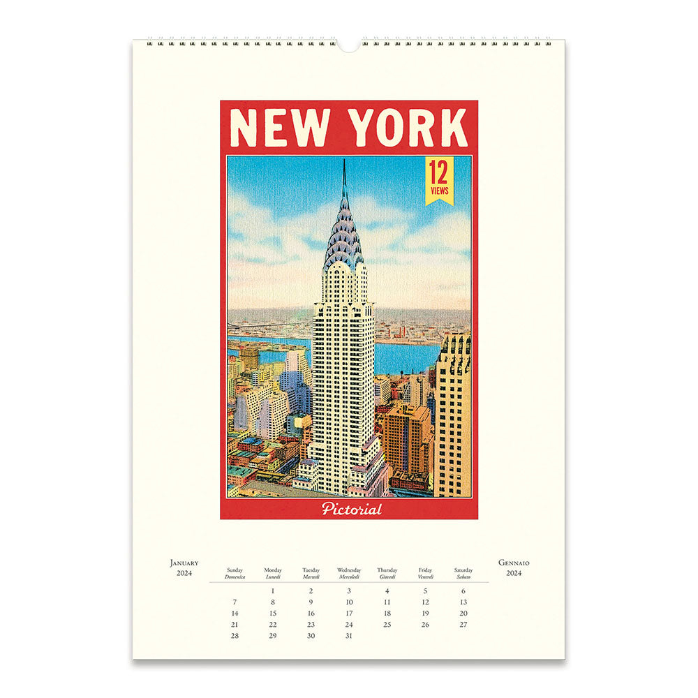New York City 2024 Wall Calendar
