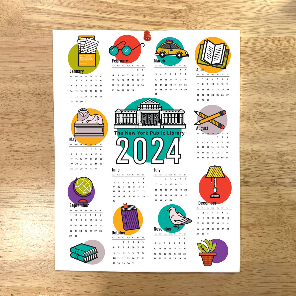 Printable NYPL 2024 Calendar