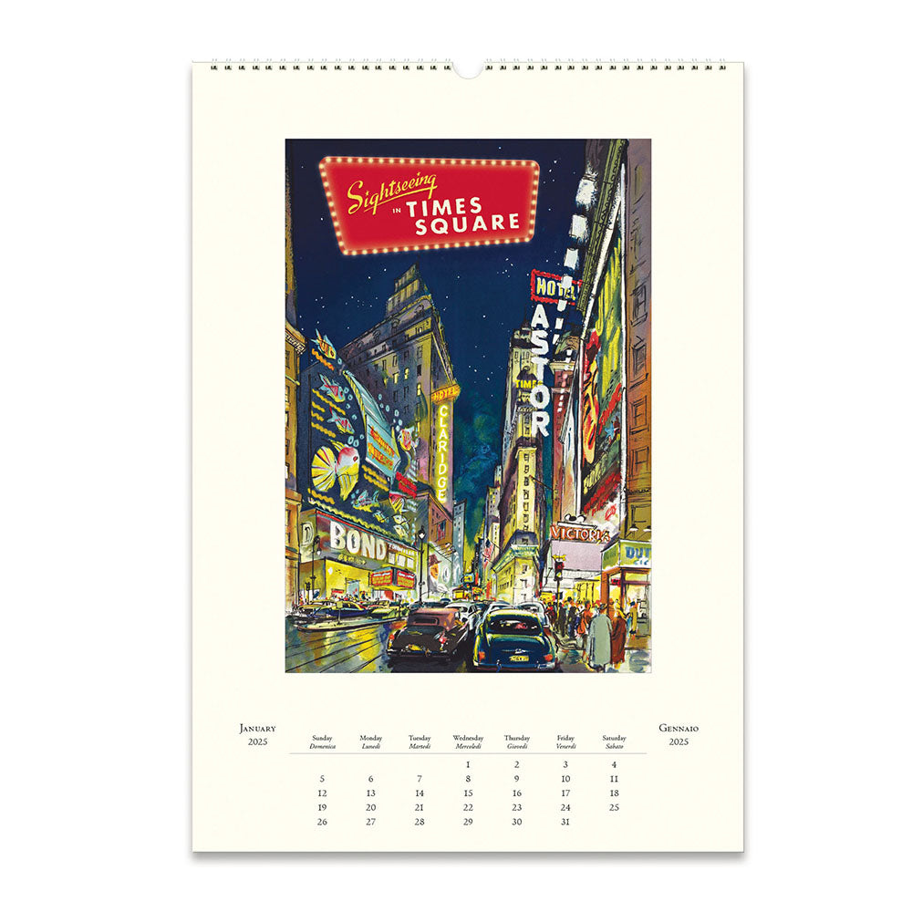 New York City 2025 Wall Calendar The New York Public Library Shop