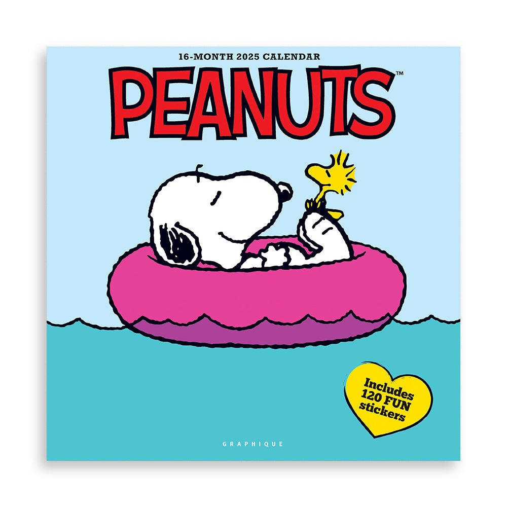 Peanuts 2025 Wall Calendar