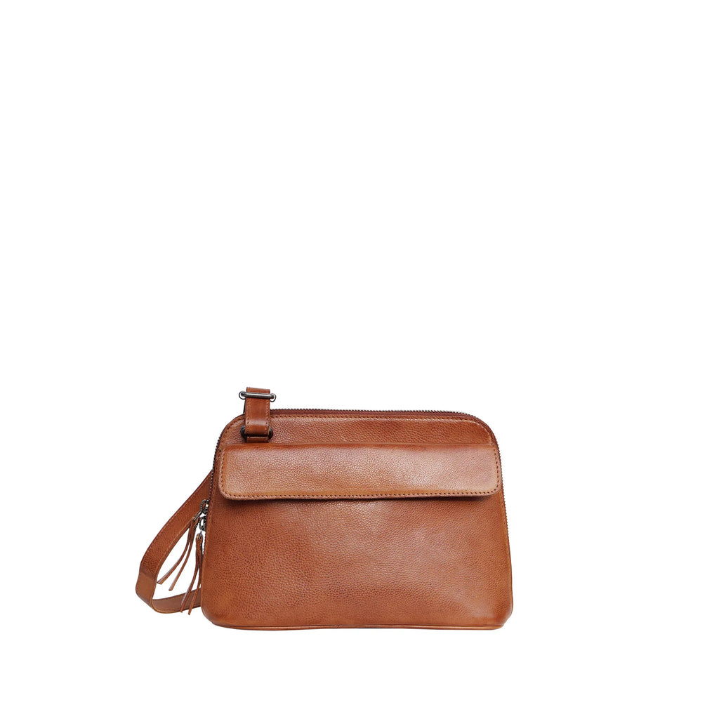 Leather Crossbody Bag: Luna