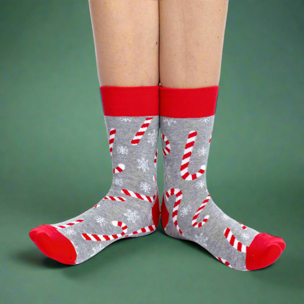 Candy Cane Christmas Women's Socks