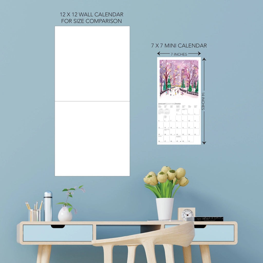 Joyful Landscapes 2025 Mini Calendar