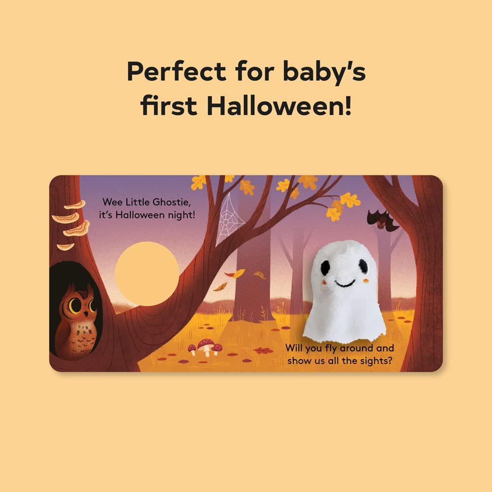 Little Ghostie Finger Puppet Book