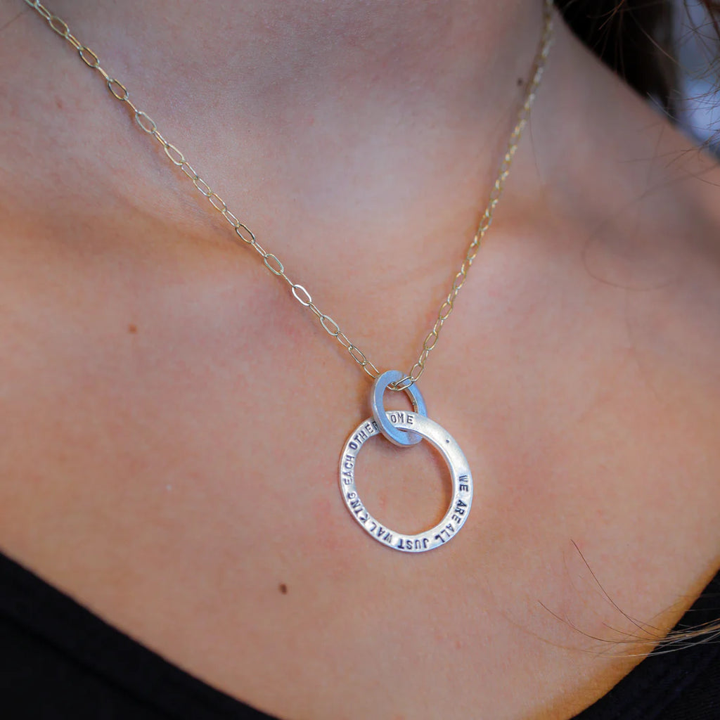 Emily Dickinson Circle Necklace