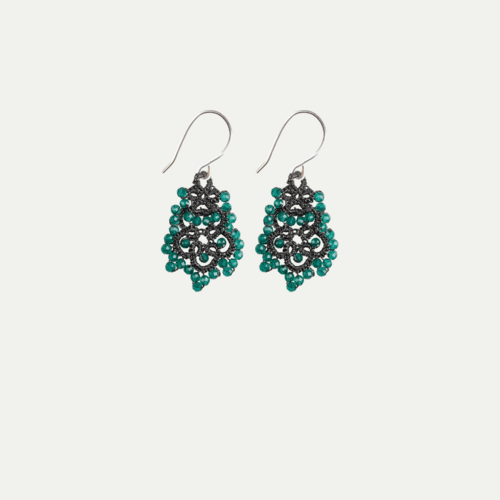 Lace Earrings: Forest Dora