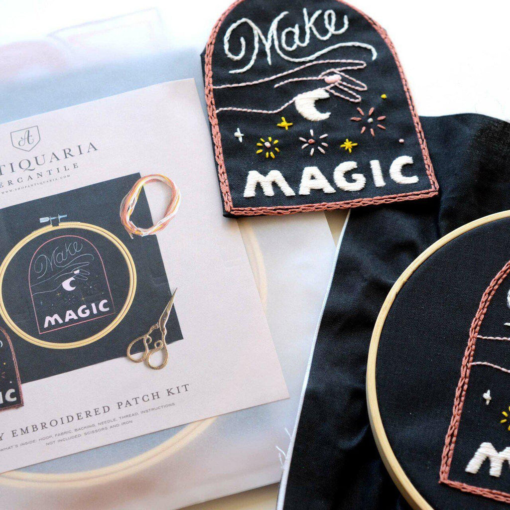 Make Magic Embroidery Patch Kit | The New York Public Library Shop