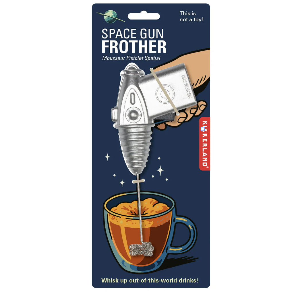 Space Gun Frother | The New York Public Library Shop