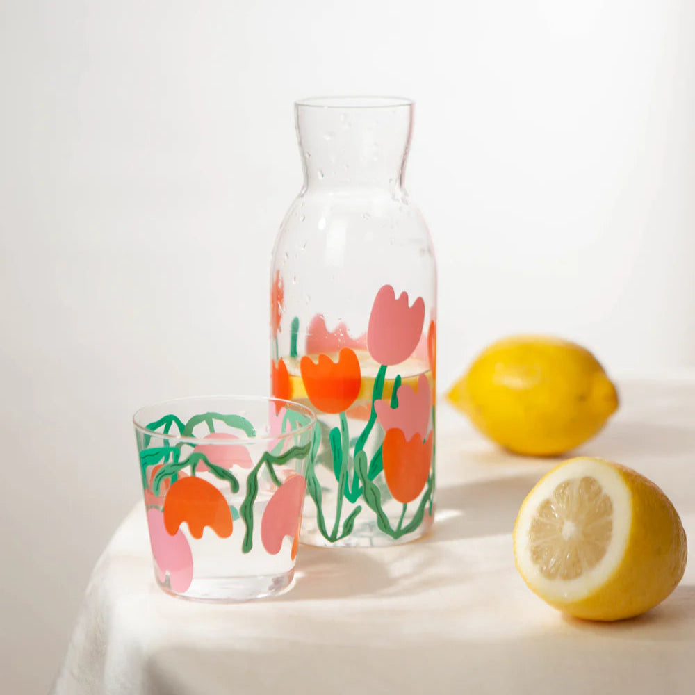 Bloom Jar & Glass Set