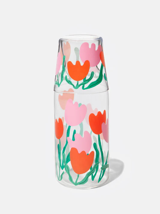 Bloom Jar & Glass Set