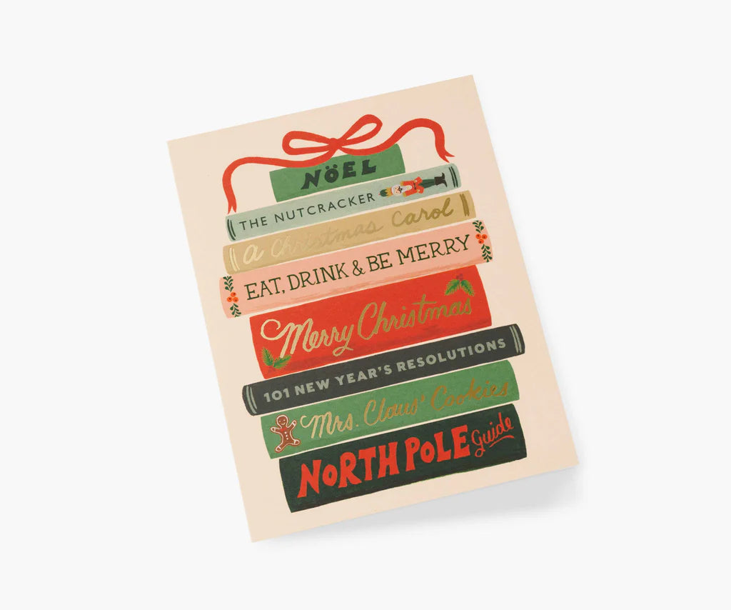 Holiday Books Card Set